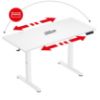 Obrazek Biurko gamingowe HZ-Hero 8.2 white