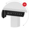 Obrazek Biurko gamingowe HZ-Hero 8.2 white