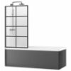 Obrazek Parawan nawannowy Lagos-1 Black 80x140