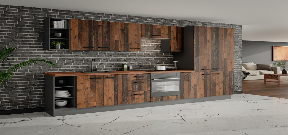 Kuchnia Tessa Oldstyle/Antracyt