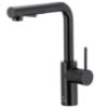 Obrazek Bateria zlewozmywakowa obrotowa z wyciąganą wylewką Duero Basic Black