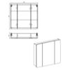 Obrazek Szafka z lustrem Aruba 80 cm