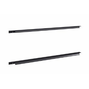 Obrazek Uchwyty krawędziowe Cetina czarne 60 cm (2 szt)