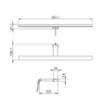 Obrazek Kinkiet LED Star 50 cm