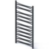 Obrazek  Grzejnik łazienkowy Łezka 3D Ł3D 22/40 czarny 1205x440 mm 