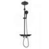Obrazek Zestaw natryskowy czarny Rea P8803 