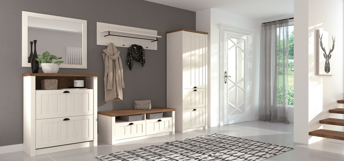 Przedpokój Prowansja Sosna Andersen/Dąb Lefkas Cimeny