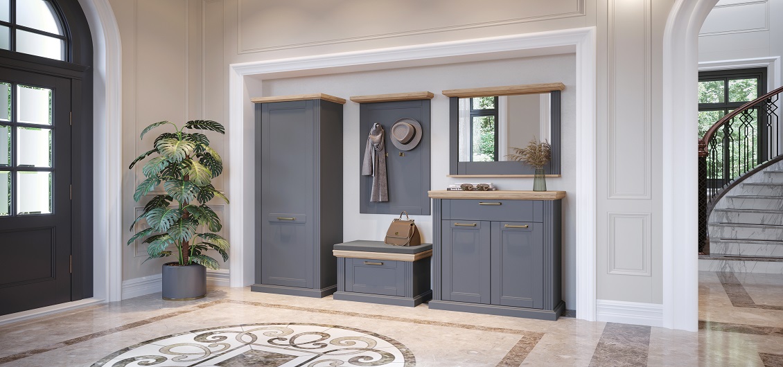 Przedpokój Tara Anthracite/Walnut