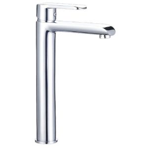 Obrazek Bateria umywalkowa wysoka Siros BU-90-W01-A chrom