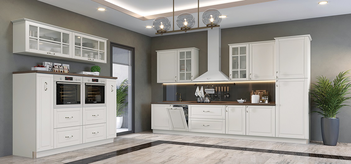 Kuchnia Evergreen Ivory mat