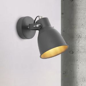 Obrazek Lampa 2021151 DARK GREY E27 LS1 