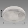 Obrazek Lampa MONTE 60 CLEAR D 04185 IP65 PL1 