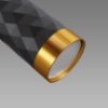 Obrazek Lampa MATA TRA GU10 BLACK/GOLD 04086 K1 