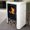 Obrazek Piec stalowo-kaflowy Picobello II drab 6kw