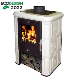 Obrazek Piec stalowo-kaflowy Picobello II drab 6kw