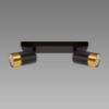 Obrazek Lampa PUZON SPT GU10 2L BLACK/GOLD 04125 LS2 