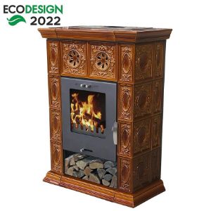 Obrazek Piec stalowo-kaflowy Weimar II goldbrown 7 kw