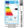 Obrazek Piec stalowo-kaflowy Jena II coffebrown 7 kw