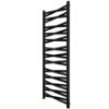 Obrazek Grzejnik łazienkowy Łezka 3D Ł3DX 2650 czarny 1435x540 mm 