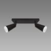 Obrazek Lampa SANA GU10 2L BLACK 04144 LS2 