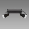 Obrazek Lampa SANA GU10 2L BLACK 04144 LS2 