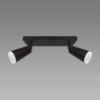 Obrazek Lampa SANA GU10 2L BLACK 04144 LS2 