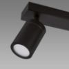 Obrazek Lampa TENOR GU10 2L BLACK 04071 IP44 LS2 