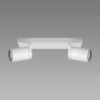 Obrazek Lampa TENOR GU10 2L WHITE 04070 IP44 LS2 