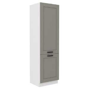 Obrazek Szafka kuchenna Luna claygrey/biały 60DK-210 2F