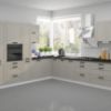 Obrazek Szafka kuchenna Luna claygrey/biały 60DKS-210 3S 1F