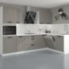 Obrazek Szafka kuchenna Luna claygrey/biały 50ZL 1F BB