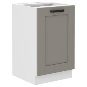 Obrazek Szafka kuchenna Luna claygrey/biały 50ZL 1F BB
