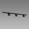 Obrazek Lampa SOFIA 3XGU10 BLACK 04033 SET SZYN LW3 