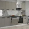 Obrazek Szafka kuchenna Luna claygrey/biały 80D 3S BB