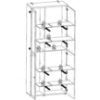 Obrazek Meblościanka Durango 279,6x196 DRGM01B dczar/dszlach