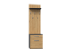 Obrazek Wieszak Holmes antracyt/dąb artisan