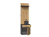 Obrazek Wieszak Holmes antracyt/dąb artisan