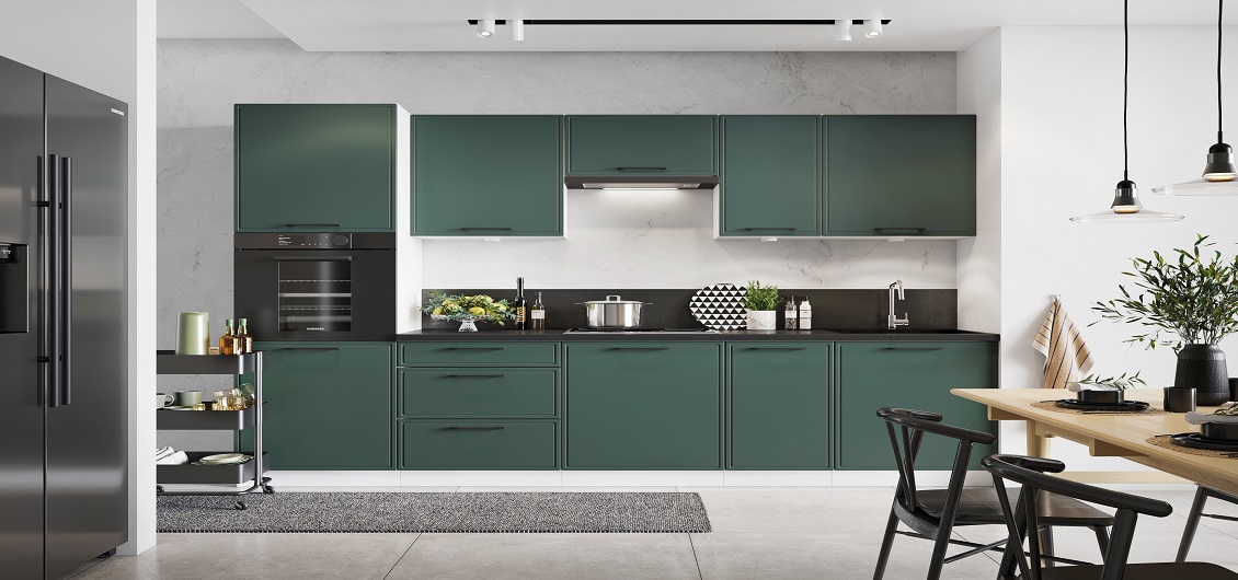 Kuchnia Emily Zielony mat