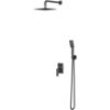 Obrazek System prysznicowy podtynkowy Parma grafit