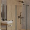 Obrazek  Parma system prysznicowy podtynkowy termostat czarny