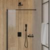 Obrazek  Parma system prysznicowy podtynkowy termostat czarny