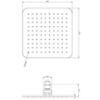 Obrazek  Parma system prysznicowy podtynkowy termostat czarny