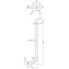 Obrazek  Parma system prysznicowy podtynkowy termostat czarny