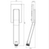 Obrazek  Parma system prysznicowy podtynkowy termostat czarny