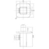 Obrazek  Parma system prysznicowy podtynkowy termostat czarny