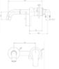 Obrazek Bateria umywalkowa podtynkowa Verso BP-82-U01 