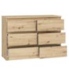 Obrazek Komoda CHELSEA chlk24-d78 dąb artisan