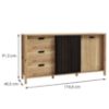 Obrazek Komoda Alanya JTNK233R-M635