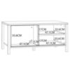 Obrazek Stolik Alanya CFTT5161-M635