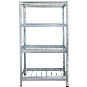 Obrazek Regał metalowy magazynowy RIMS300 EB38 180x90x45 cm – 4 półki/300 kg